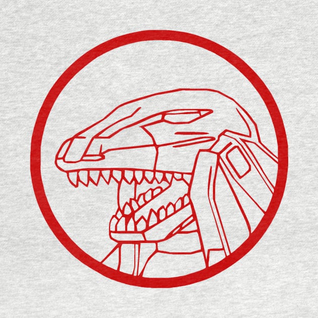 Red Ranger Zord Emblem by RTJandGWdesigns